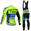Combinaison Cycliste M/L + Collant à Bretelles 2020 Tinkoff N001